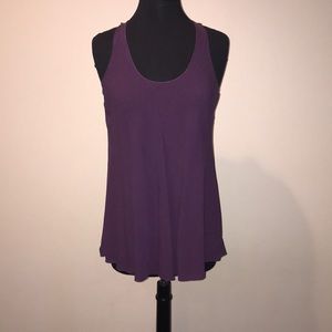 Silk tank top